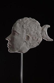 sculpture face de la lune