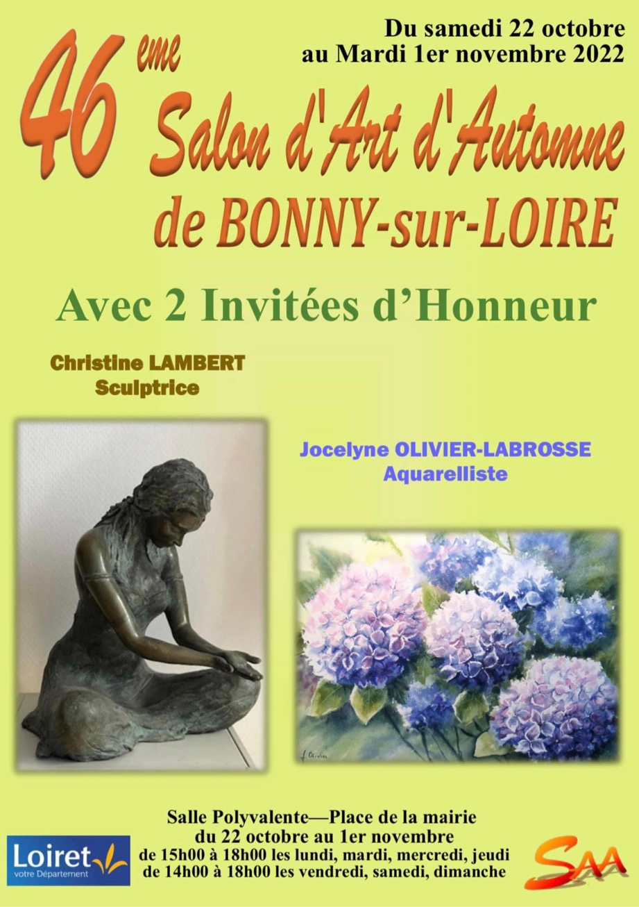 Exposition salon arts sculpture Bonny sur loire